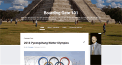 Desktop Screenshot of boardinggate101.com